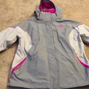 The North Face double layer coat